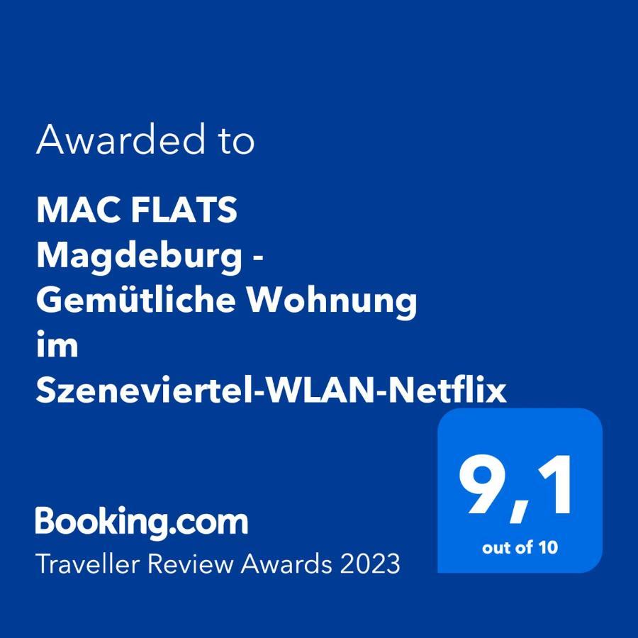 Blue Chili 06 - Gemuetliche Wohnung Im Szeneviertel-Wlan-Netflix Magdeburg Bagian luar foto